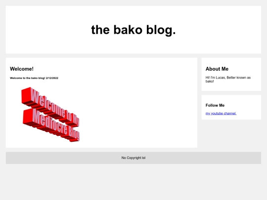 blog screenshot