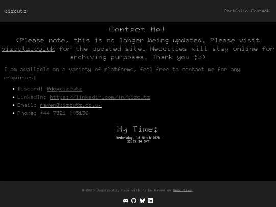 contact screenshot