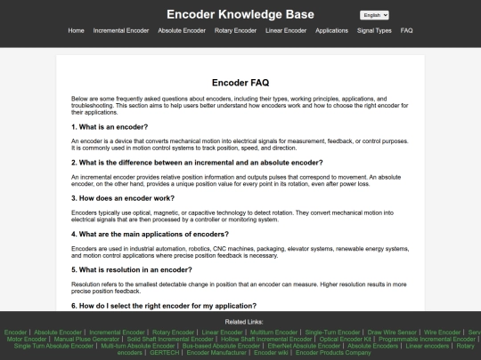 faq screenshot