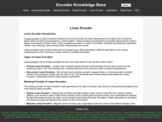 linear-encoder screenshot