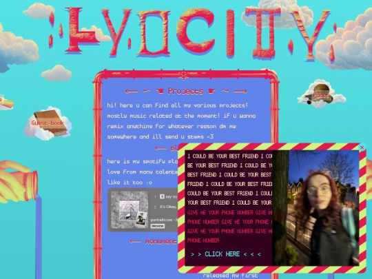 projects screenshot