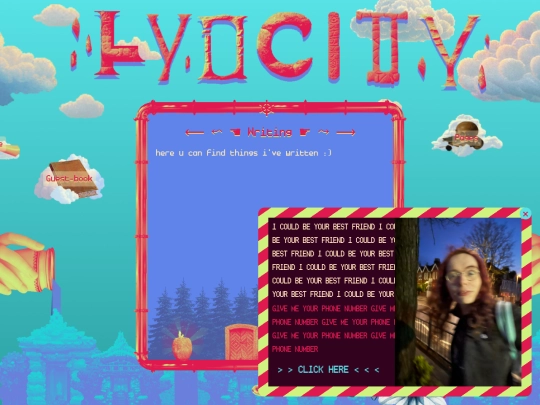 writing screenshot