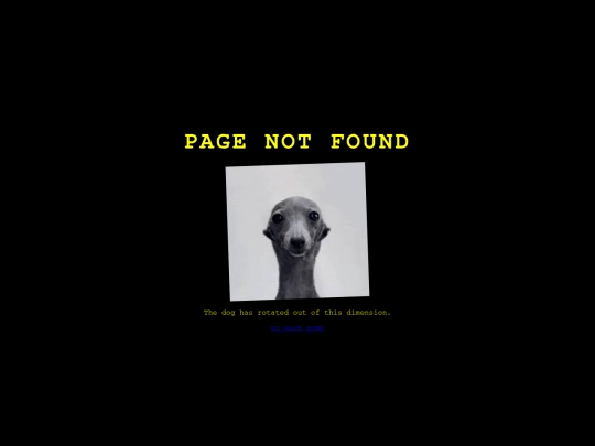 not_found screenshot