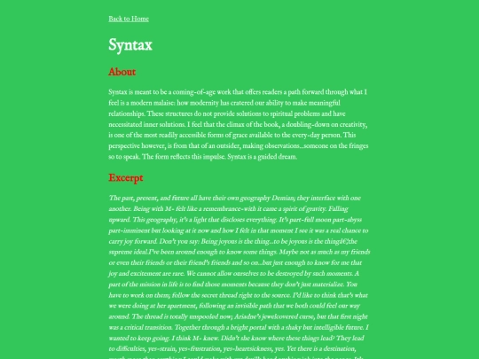syntax screenshot