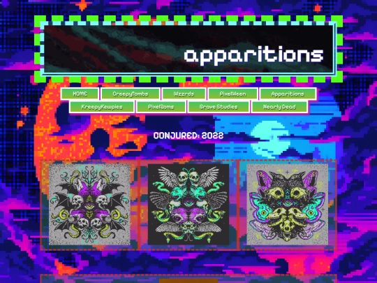 apparitions screenshot