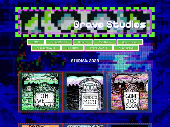gravestudies screenshot