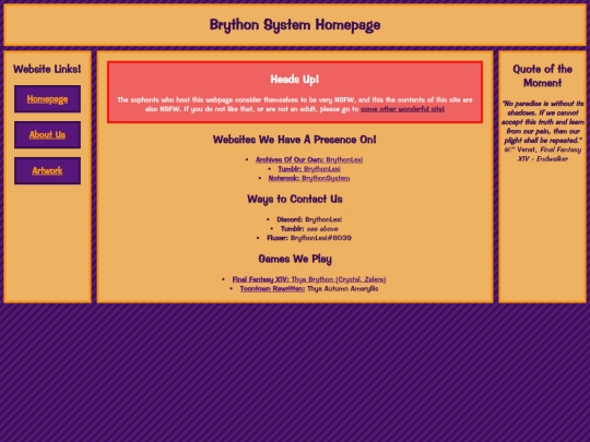 index screenshot