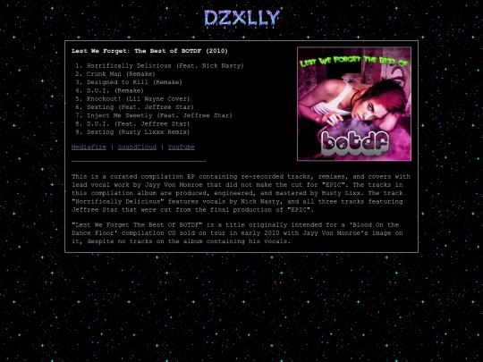 LestWeForgetTheBestOfBOTDF screenshot