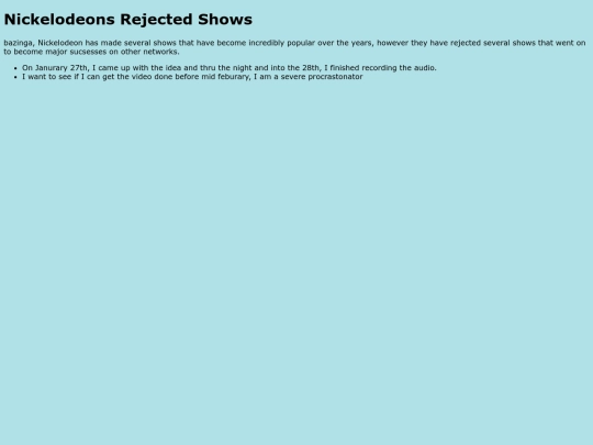 nickrejectseries screenshot