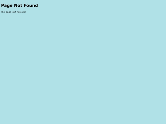 not_found screenshot