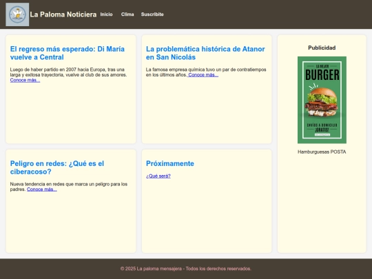 PAGINA screenshot