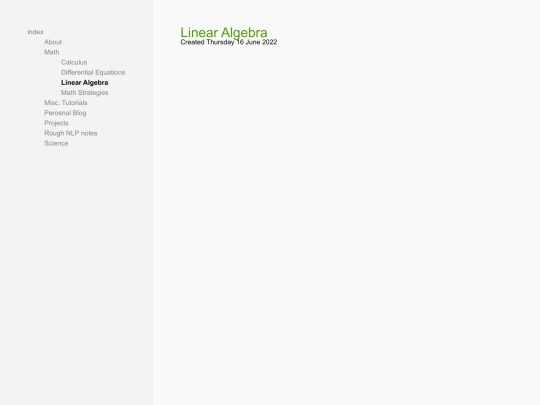 Math/Linear_Algebra screenshot