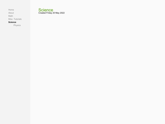 Science screenshot