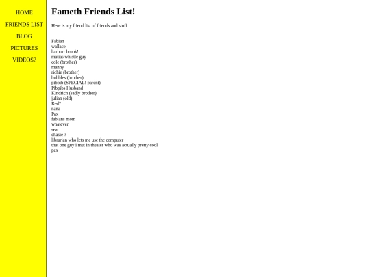 friend screenshot