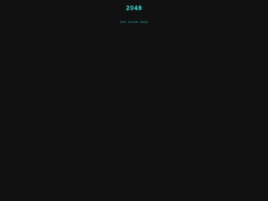 files/2048 screenshot