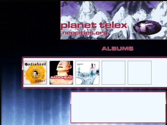 albums screenshot