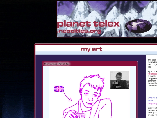 myartpage screenshot