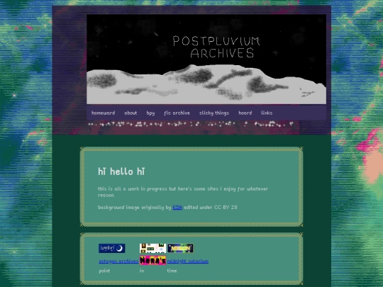 links screenshot