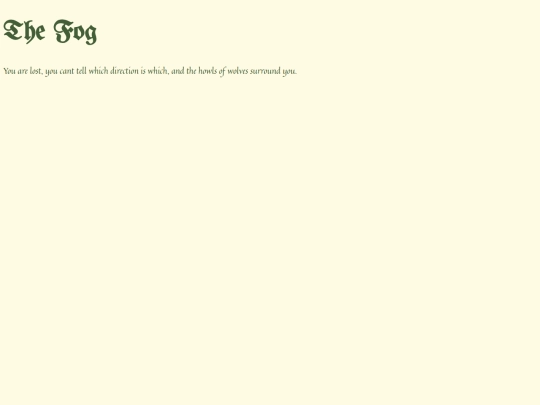 fog screenshot