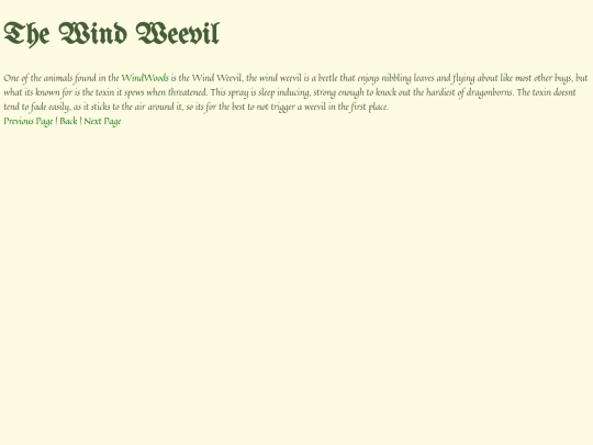 windweevil screenshot