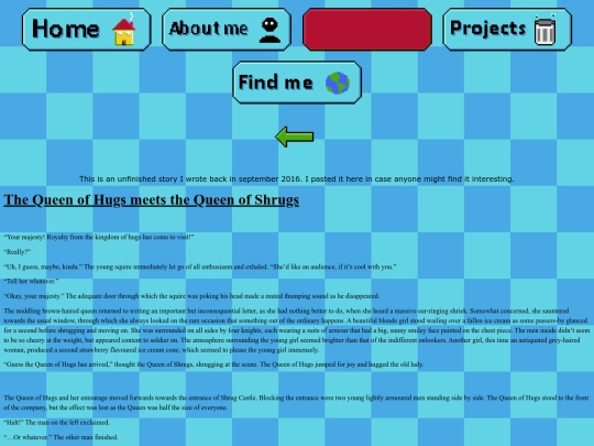 blog/queenofhugs screenshot