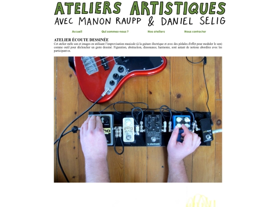 atelierecoute screenshot