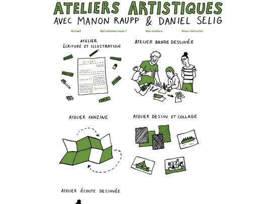 ateliers screenshot