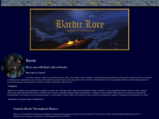 bards screenshot