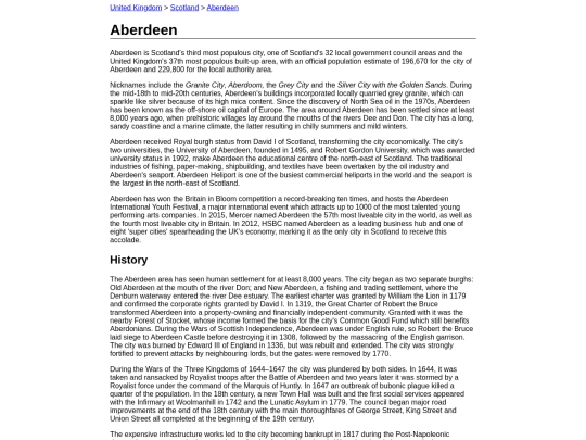 aberdeen screenshot