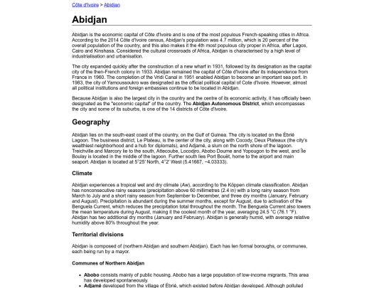 abidjan screenshot