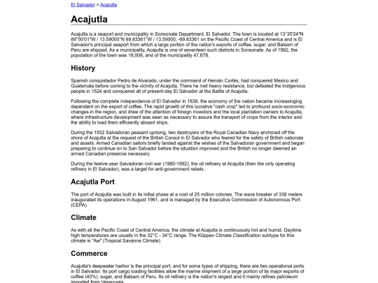 acajutla screenshot