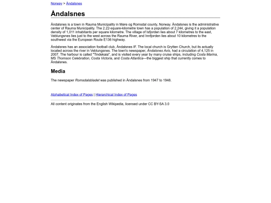 andalsnes screenshot