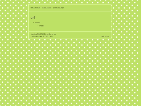 blog/minifeeds/art screenshot