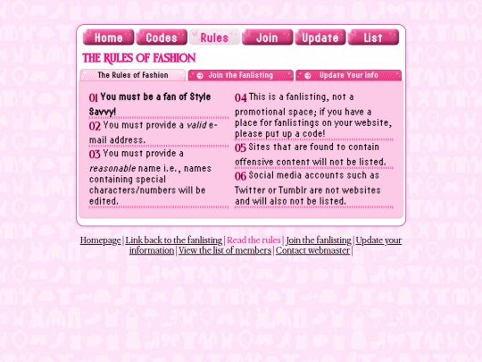 ss/rules screenshot