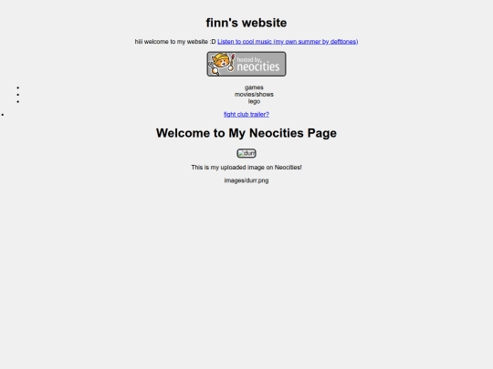 index screenshot