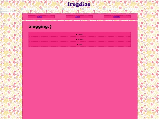 blog screenshot