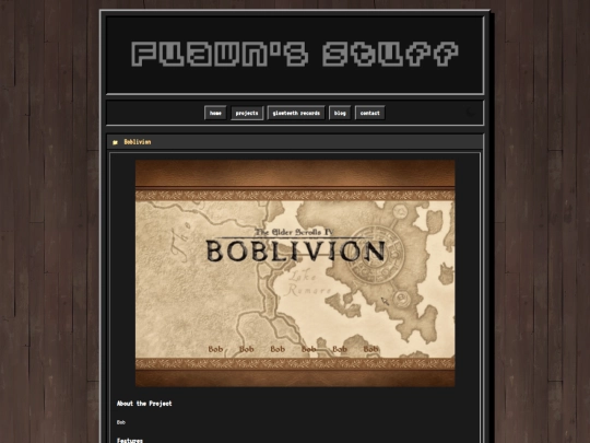 projects/boblivion screenshot
