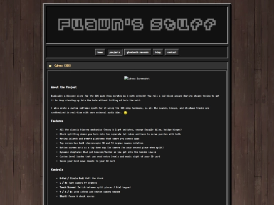 projects/cuborz screenshot