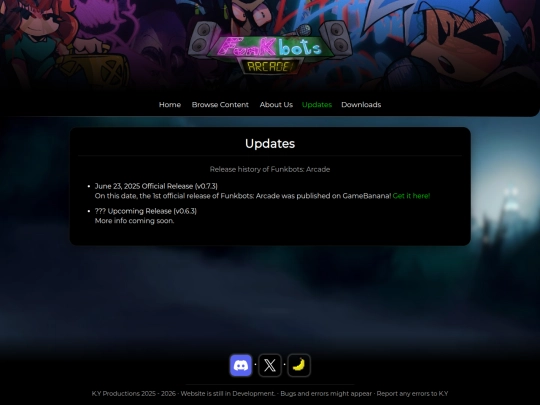 update screenshot