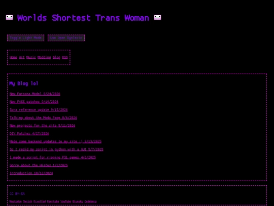 blog screenshot