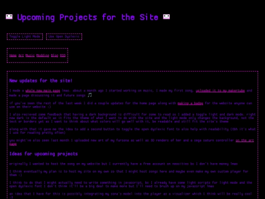 posts/Upcoming_Projects_05_11_26 screenshot