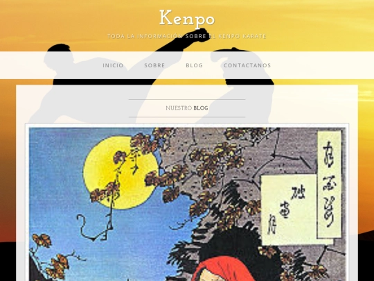 blog screenshot