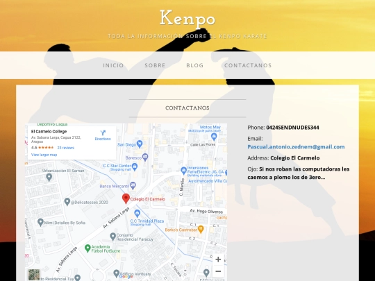 contact screenshot