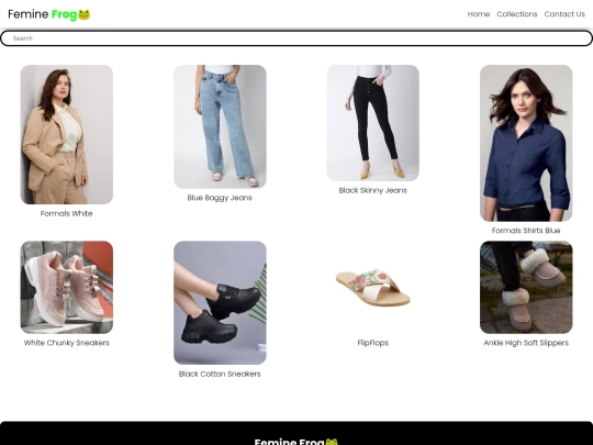 feminefrog/collection screenshot