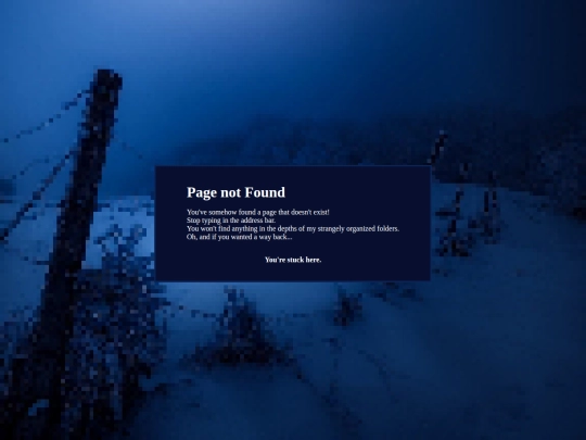 not_found screenshot