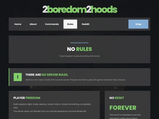 rules screenshot