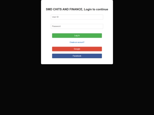 SMD /user-dashboard screenshot