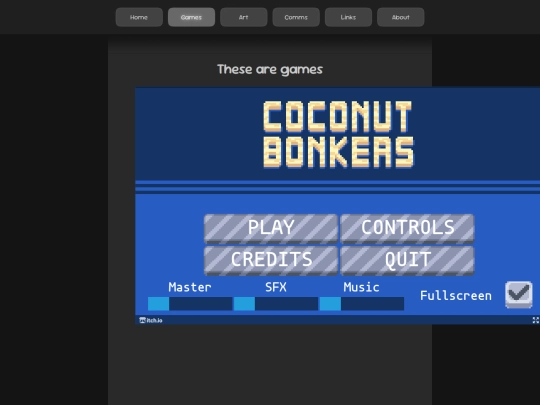 pages/games screenshot