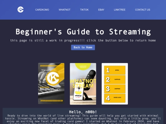 guide screenshot