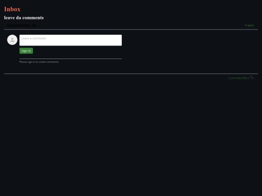 pages/inbox screenshot